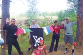 Утро перед спуском в Сумган